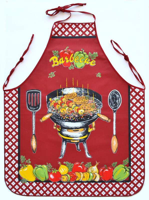 Forbyt Zástěra na grilování, Barbecue bordó