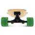 Spokey LONGBAY PRO Longboard 104x24 cm, ABEC7, zeleno-černý