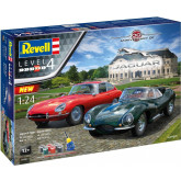 Revell Gift-Set auta 05667 - 100 Years Jaguar (1:24)