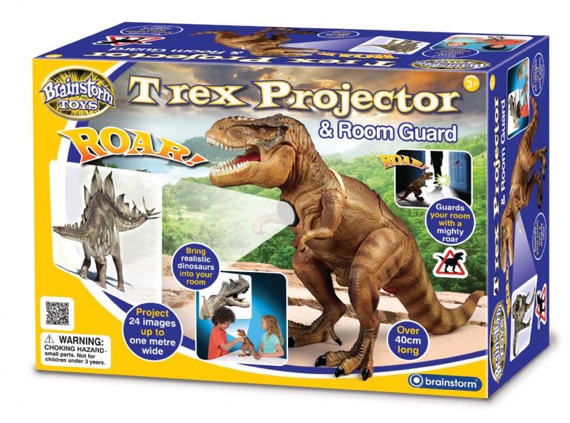 Brainstorm T-Rex dinosaurus, Projektor a hlídač pokojíčku
