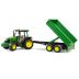 Bruder 2108 Traktor John Deere 5115M a vlečkou