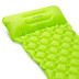 Spokey Air Bed Pillow Nafukovací matrace s polštářkem, 190x60x6 cm, R-Value 2.5, zelená