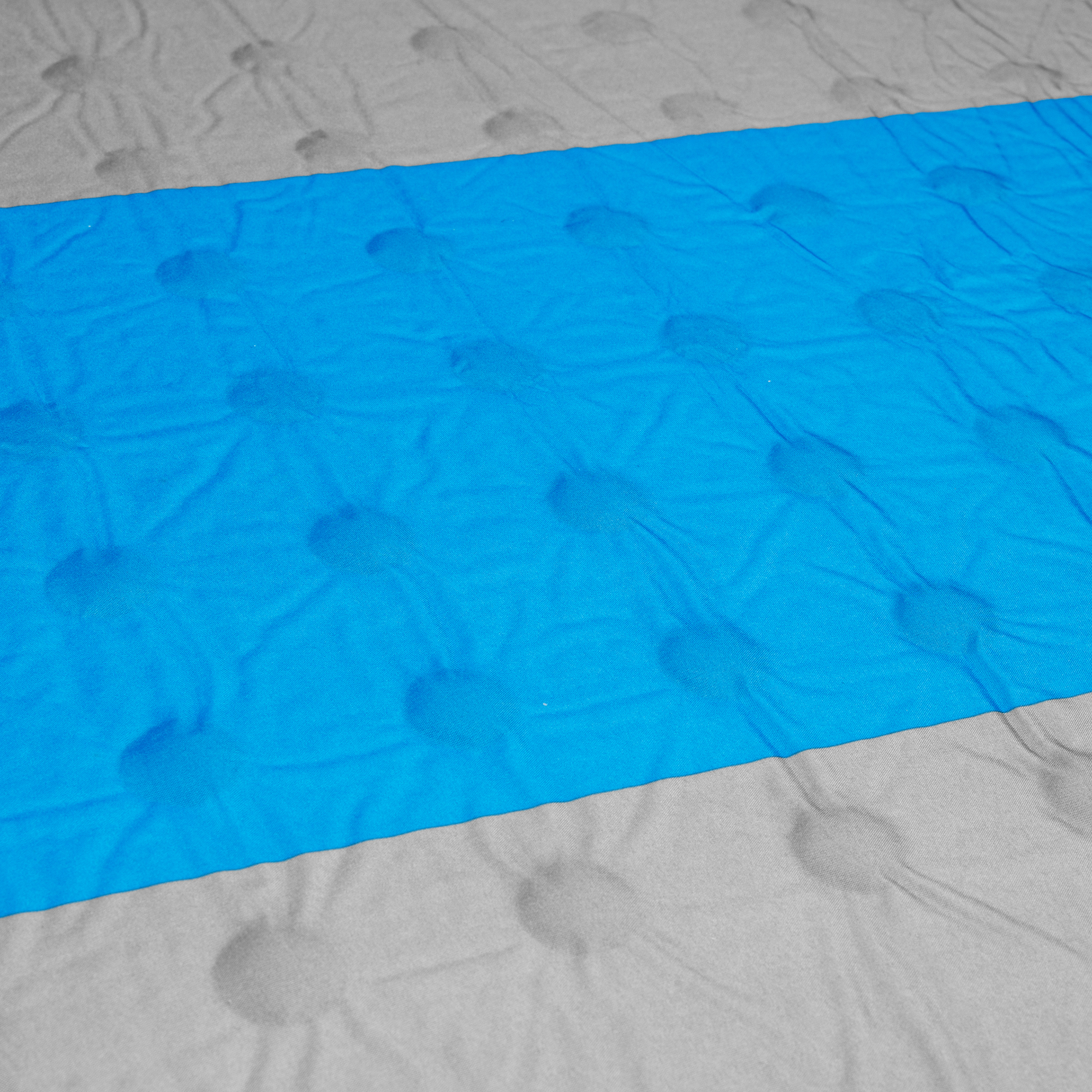 Spokey Air Mat Samonafukovací karimatka, 185x55x3 cm, R-Value 3, šedo-modrá