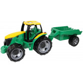 Lena Traktor s přívěsem zelený