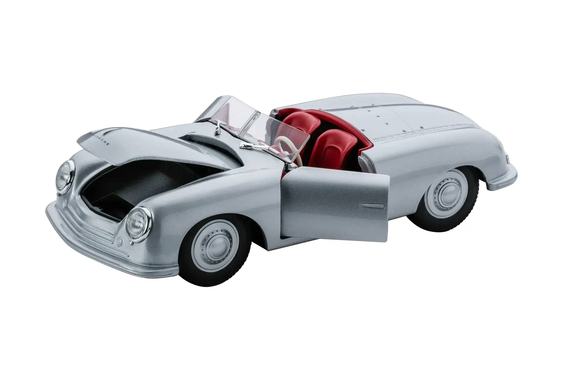 Welly Porsche 356 No.1 Roadster 1948 stříbrné 1:24