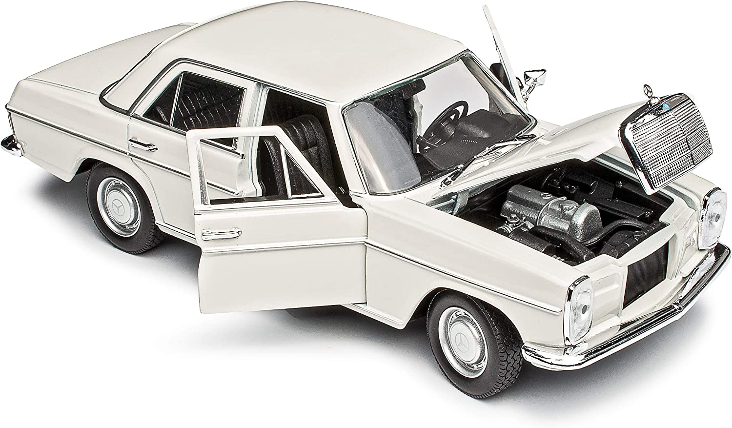 Welly Mercedes Benz 220 1967-1976 Cream White 1:24