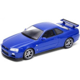 Welly Nissan Skyline GT-R modrý 1:24