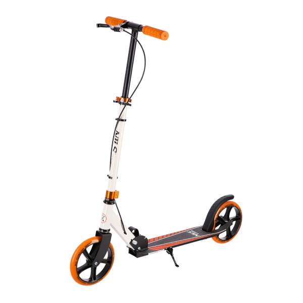 Koloběžka NILS Extreme HM0107 bílo-oranžová, 100 kg