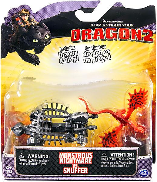 Spin Master Monstrous Nightmare vs. Snuffer