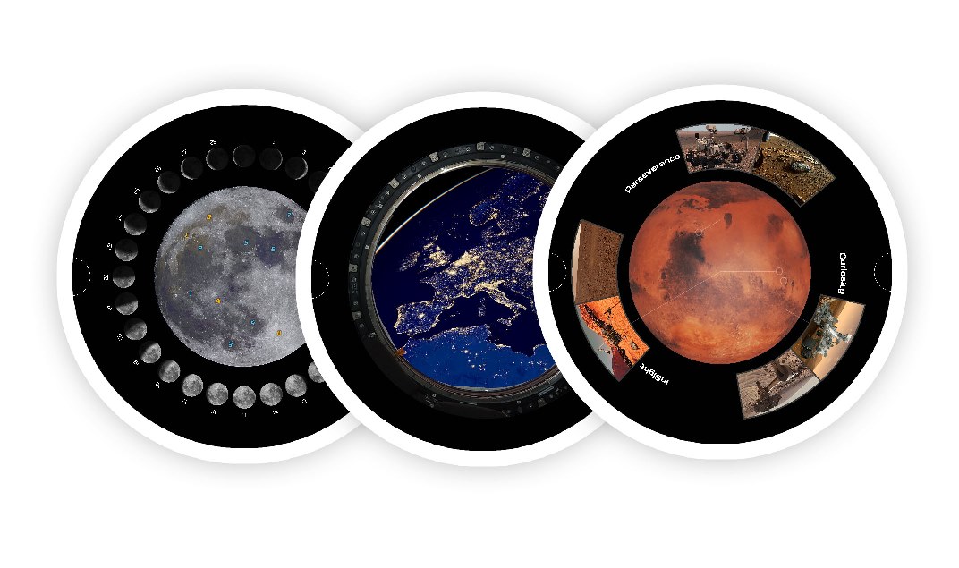 BUKI Planetárium HD - 3 doplňkové kotoučky