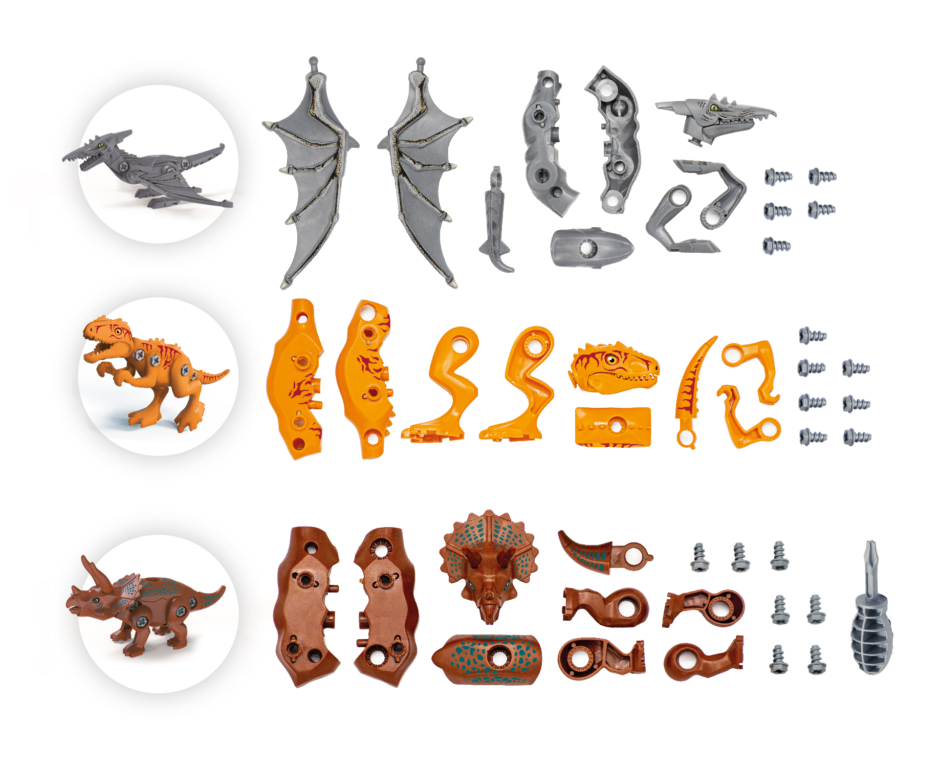 BUKI DinoBuilders - stavebnice dinosaurů