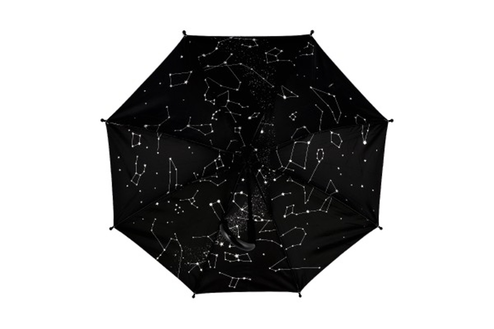 Deštník vystřelovací hvězdná obloha 70cm