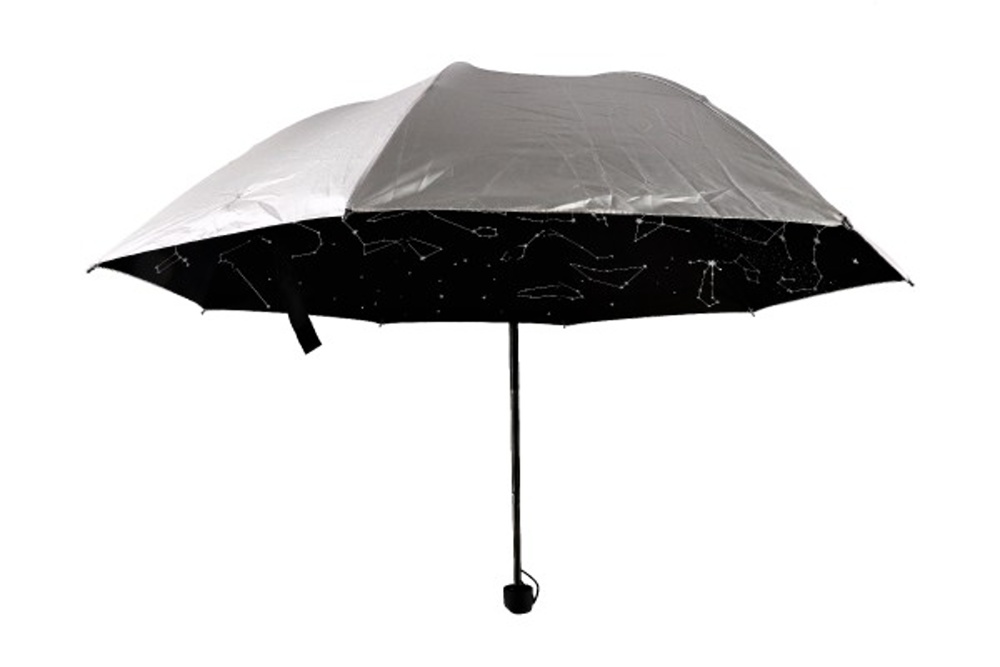 Deštník skládací hvězdná obloha 25cm