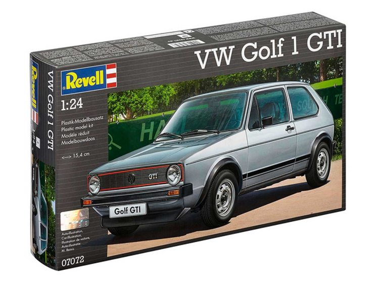 Revell ModelKit auta 07072 - VW Golf 1 GTI (1:24)