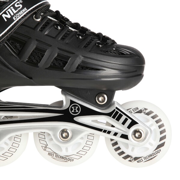 Kolečkové Brusle NILS Extreme NH10905.2 4v1 černé vel. M (35-38)