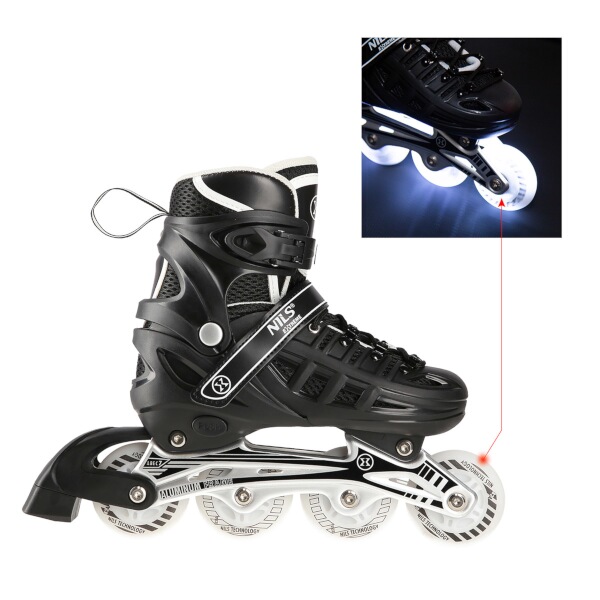 Kolečkové brusle NILS Extreme NH10905.2 4v1 černé vel.L (39-42)