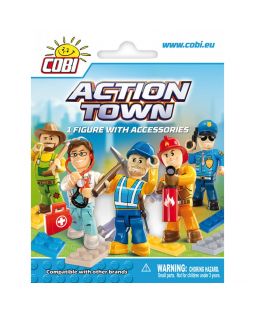 Cobi 1852 - ACTION TOWN Figurka v sáčku