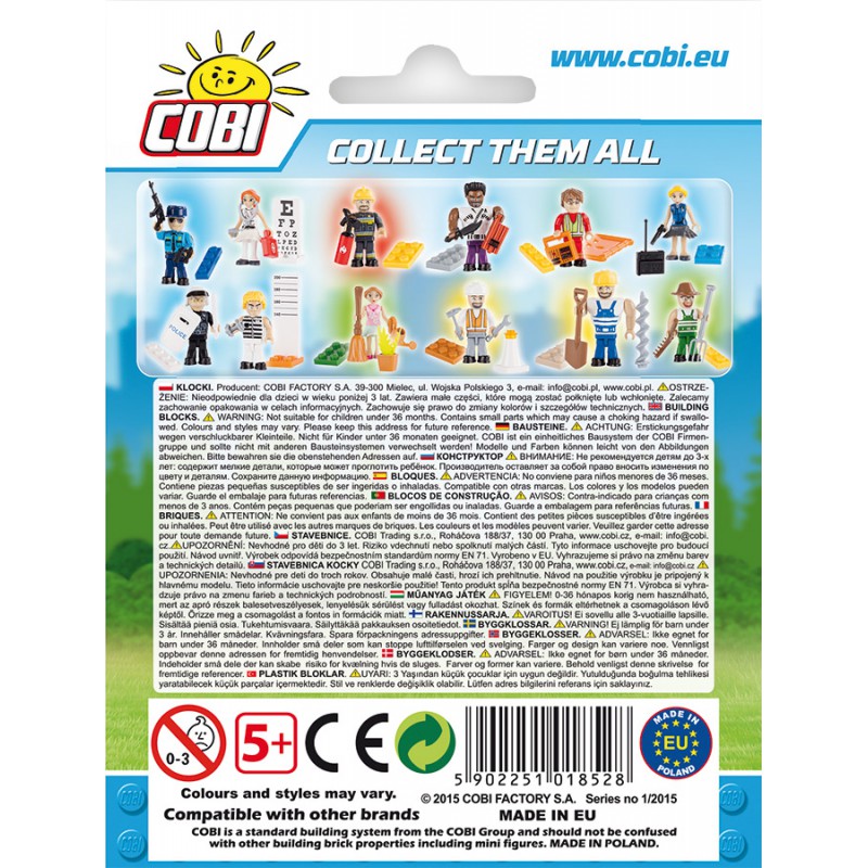 Cobi 1852 ACTION TOWN Figurka v sáčku