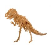 Dřevěné 3D puzzle - skládačka T-Rex J014