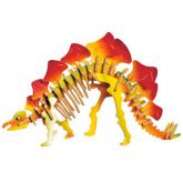 Dřevěné 3D puzzle - skládačka malý Stegosaurus JC026