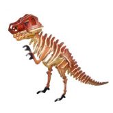 Dřevěné 3D puzzle - skládačka Tyranosaurus T-Rex JC014