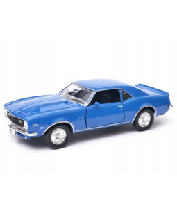 Welly Chevrolet ´68 Camaro Z28, modrý 1:34-39