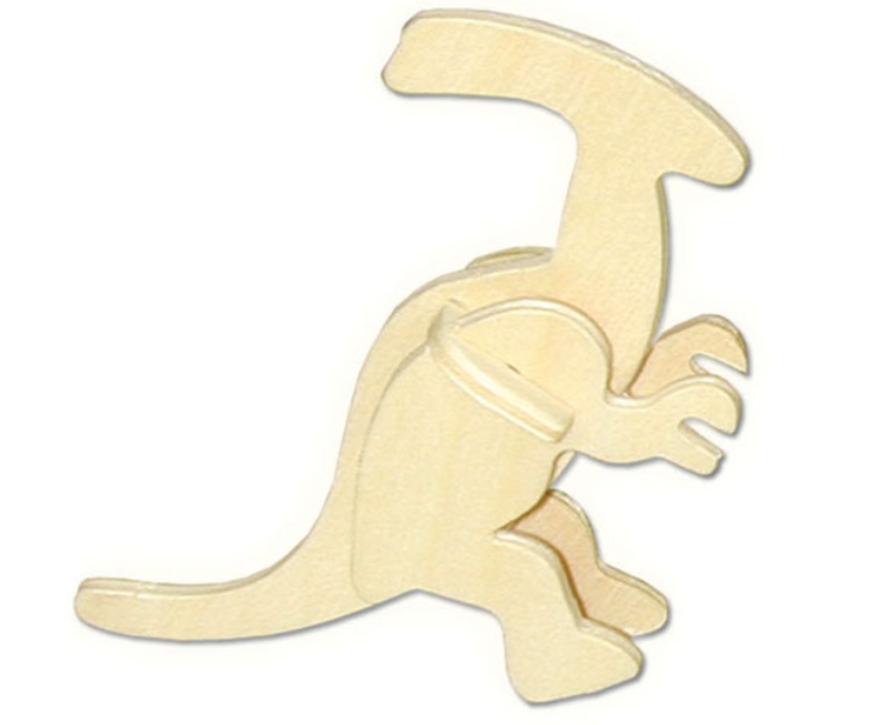 Woodcraft Dřevěné 3D puzzle Parasaurolophus MA1042, 10 x 3 x 8 cm