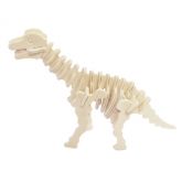 Dřevěné 3D puzzle - skládačka Brachiosaurus S-J013