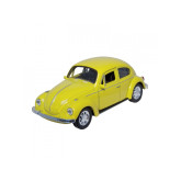 Welly Volkswagen Beetle Hard Top, Žlutý 1:34-39