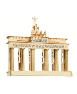 Dřevěné 3D puzzle - skládačka Brandenburgská brána