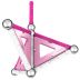 Geomag Panel Pink - 22 dílků