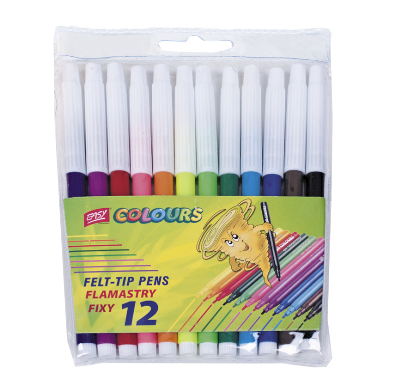 EasyColours Fixy mix 12 barev