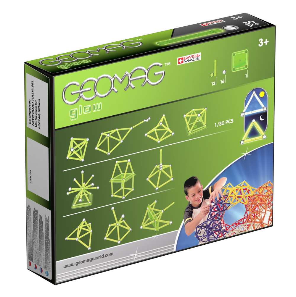 Geomag Kids Panels Glow 30 dílků