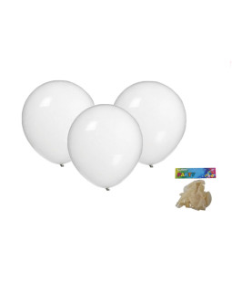 Balónek nafukovací 30cm - sada 5ks, transparentní