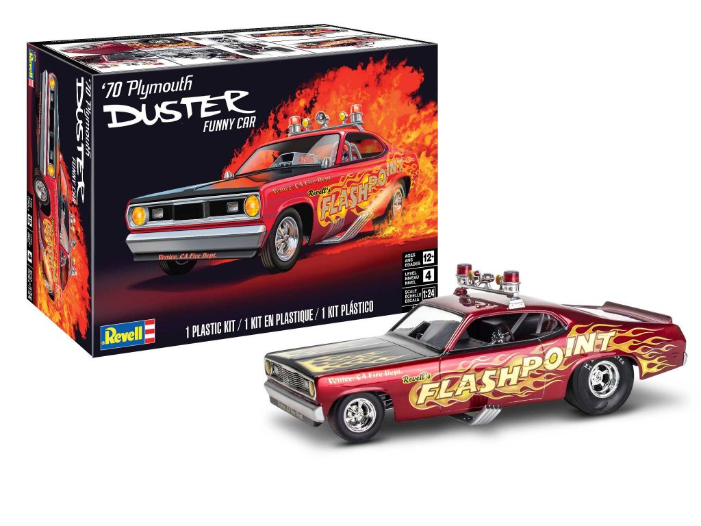 Revell ModelKit MONOGRAM auto 70 Plymouth Duster (1:24)