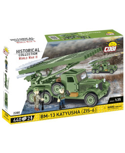 Cobi 2280 II WW BM-13 Kaťuša ZIS-6, 1:35, 440 kostek