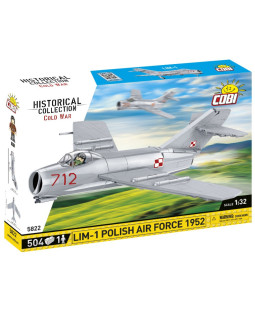 Cobi 5822 Cold War LIM-1 Polish Air Force 1952, 1:32, 504 kostek