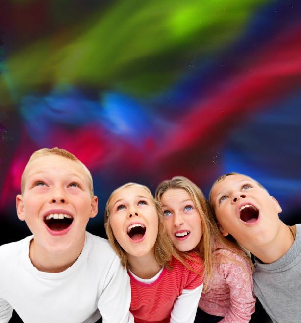 Brainstorm Projektor polární záře