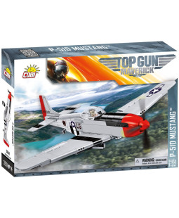 Cobi 5806 TOP GUN P-51 D Mustang, 1:32, 350 kostek