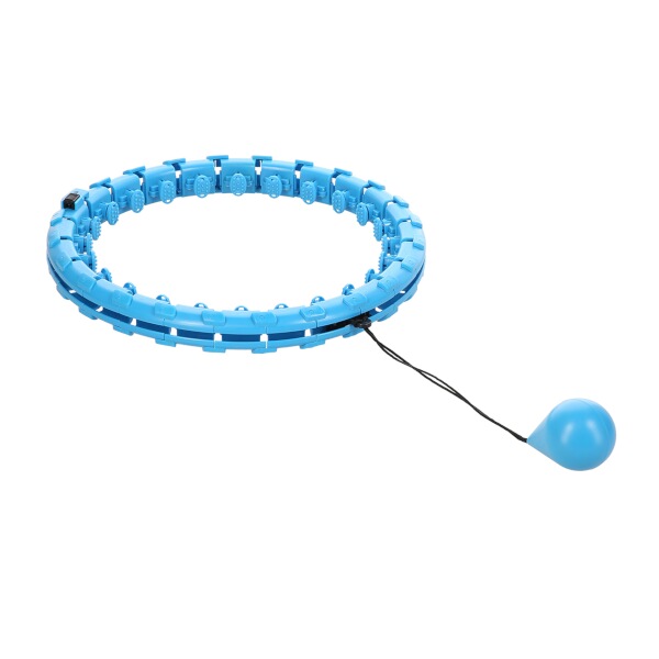 Masážní hula hoop Home FH01 se závažím, modrá