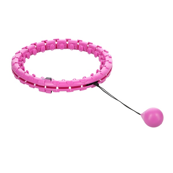 Masážní hula hoop Home FH01 se závažím, fialová