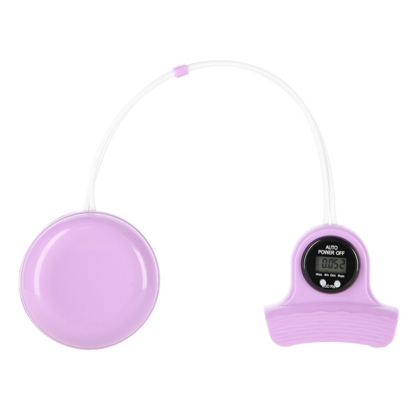 Masážní hula hoop Home FH02 se závažím a počítadlem, fialová