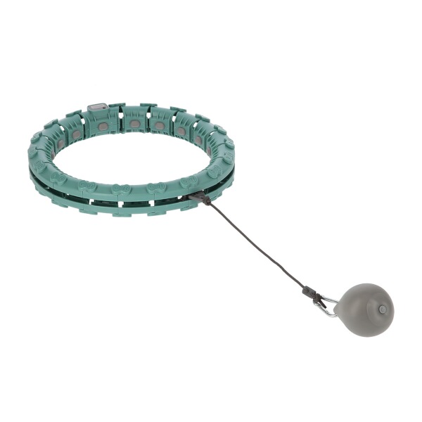 Masážní hula hoop Home FH03 se závažím a počítadlem, zelená