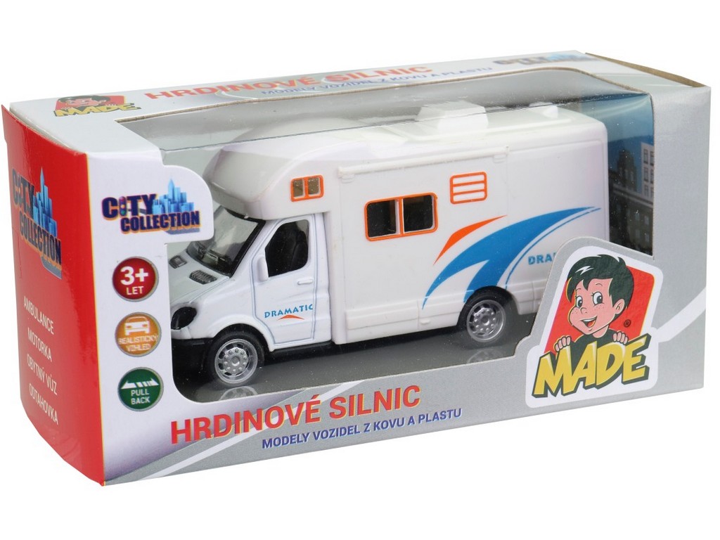 MaDe City Collection Karavan, Bílý, 11cm