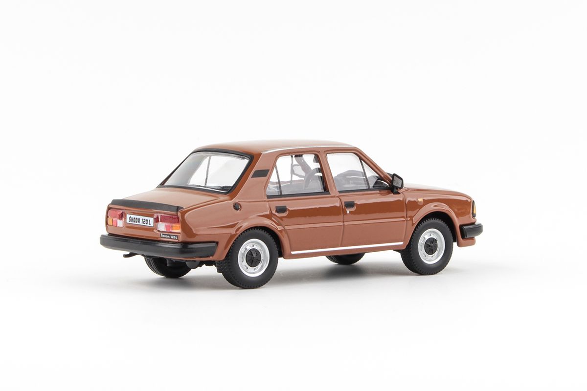 Abrex Škoda 120L (1984) Skořicová Hnědá 1:43