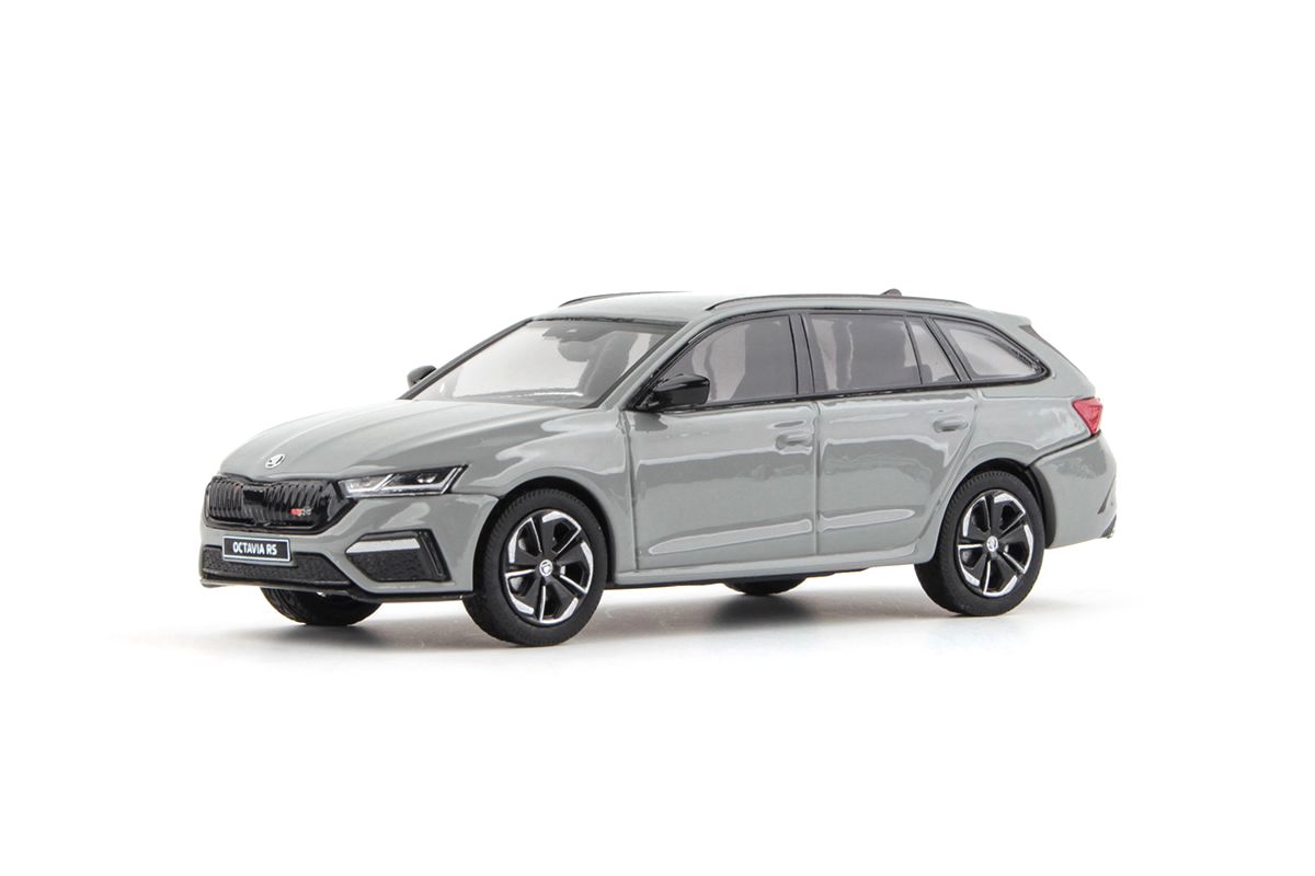 Abrex Škoda Octavia IV Combi RS (2020) Šedá Steel Uni 1:43