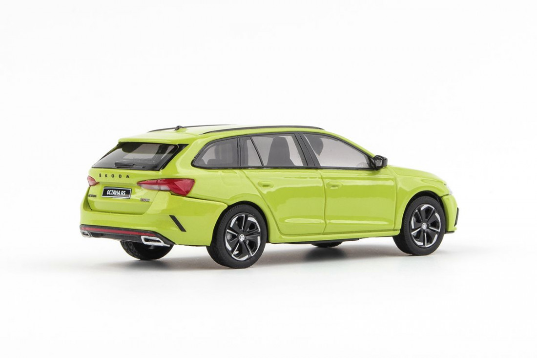 Abrex Škoda Octavia IV Combi RS (2020) Zelená Mamba 1:43