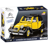 Stavebnice Cobi 24340 vám umožní postavit si model vozu 2CV Charleston, v původní licenci od CITROEN, byl vyvinut v měřítku 1:12 v exkluzivní edici. 