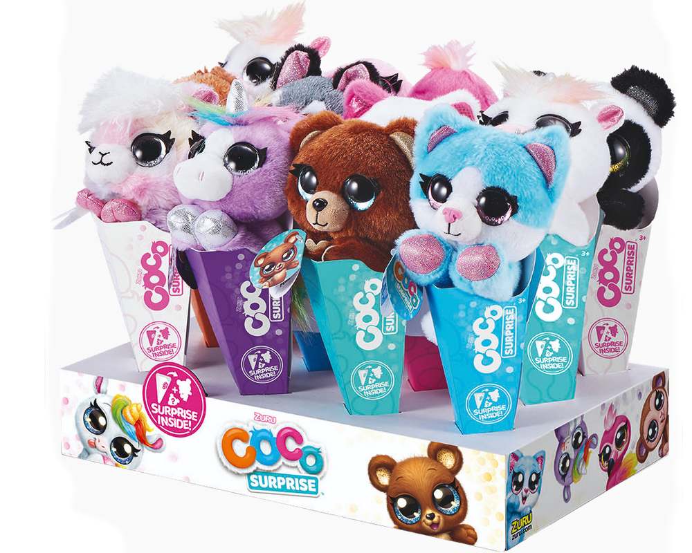 ZURU Plyšové zvířátko CoCo s překvapením