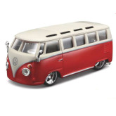 Bburago Plus Volkswagen Van Samba Red/White 1:32
